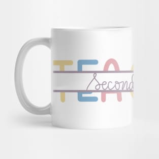 Second Grade Teacher Mug